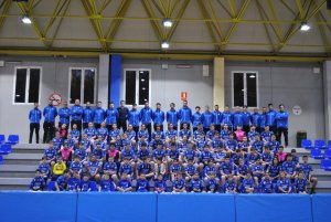 Conjunto Integrantes del Club de Balonmano de Buñol.