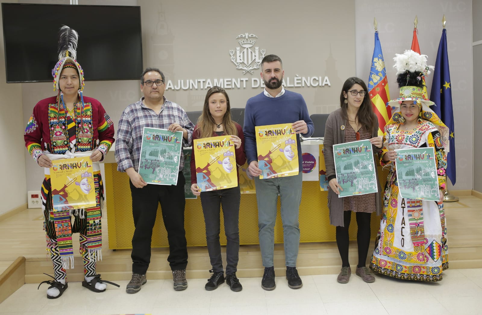 500 músics valencians posaran ritme a la novena edició del Carnestoltes de Russafa per festejar la interculturalitat