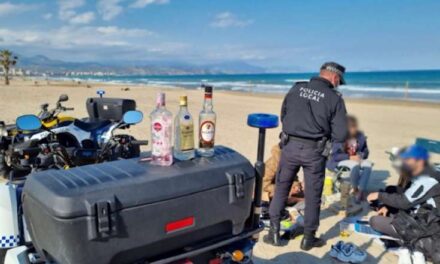 LA POLICIA LOCAL D’ALACANT DISSOL 39 FESTES IL·LEGALS I TANCA L’OPERATIU DEL CAP DE SETMANA AMB 176 DENÚNCIES
