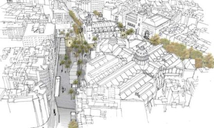 València comença les obres de reurbanització de la plaça de la Ciutat de Bruges