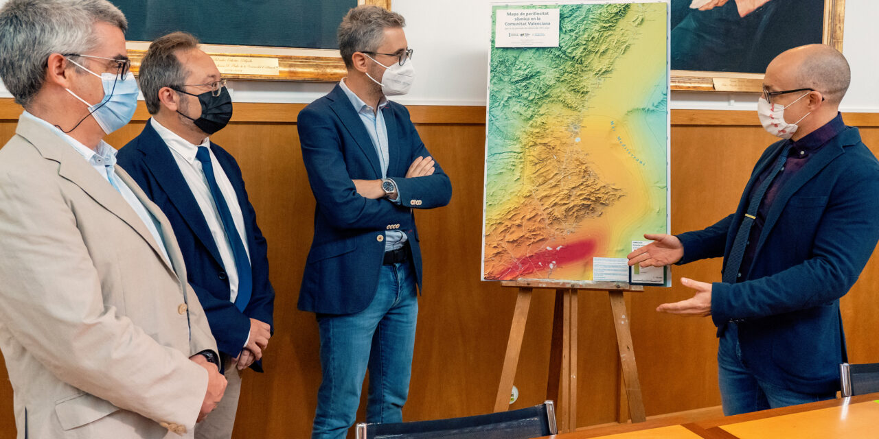Arcadi España: ‘Els mapes sísmics de la Comunitat són fonamentals per a la planificació del territori i de les emergències’