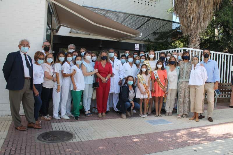 Benicàssim mostra el seu reconeixement al personal sanitari en la lluita contra la Covid-19