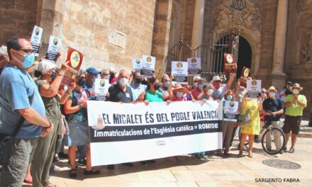 COMUNICAT DE JOVES D’ESQUERRA UNIDA DEL PAÍS VALENCIÀ DAVANT LES IMMATRICULACIONS FRAUDULENTES DE L’ESGLÉSIA CATÒLICA