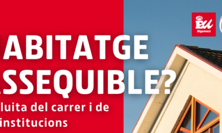 El Exconseller d’Habitatge Rubén Martínez Dalmau al debat en Algemesí