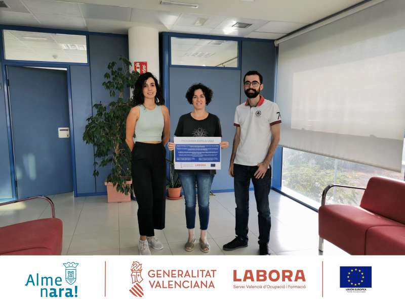 L’ajuntament d’Almenara contracta durant un any a dos joves menors de 30 anys mitjançant el programa EMPUJU