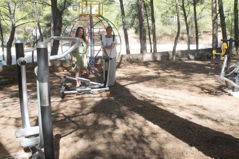 Benicàssim instal·la un nou parc biosaludable en la zona d’urbanitzacions