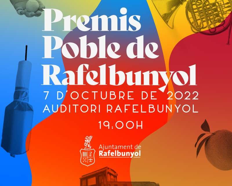 L’Ajuntament de Rafelbunyol posa en marxa la primera edició dels seus Premis Poble de Rafelbunyol