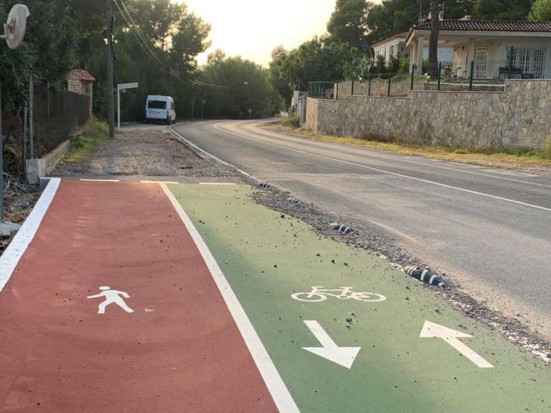 Ronchera (PSPV) reclama que es prioritze la finalització del ciclocarril de les Fonts i que s’il·lumine per a millorar la seguretat de conductors i vianants