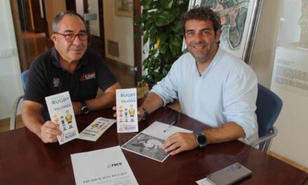 Benicàssim treballa en la promoció del rugbi en els centres educatius