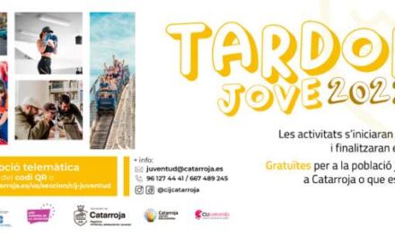 Catarroja presenta la seua proposta formativa i d’oci jove per als mesos de tardor