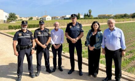 L’Ajuntament d’Alboraia incorpora un altre agent a la vigilància de l’horta
