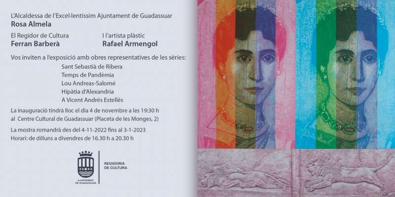 El Centre Cultural de Guadassuar obri les portes a l’exposició de Rafael Armengol