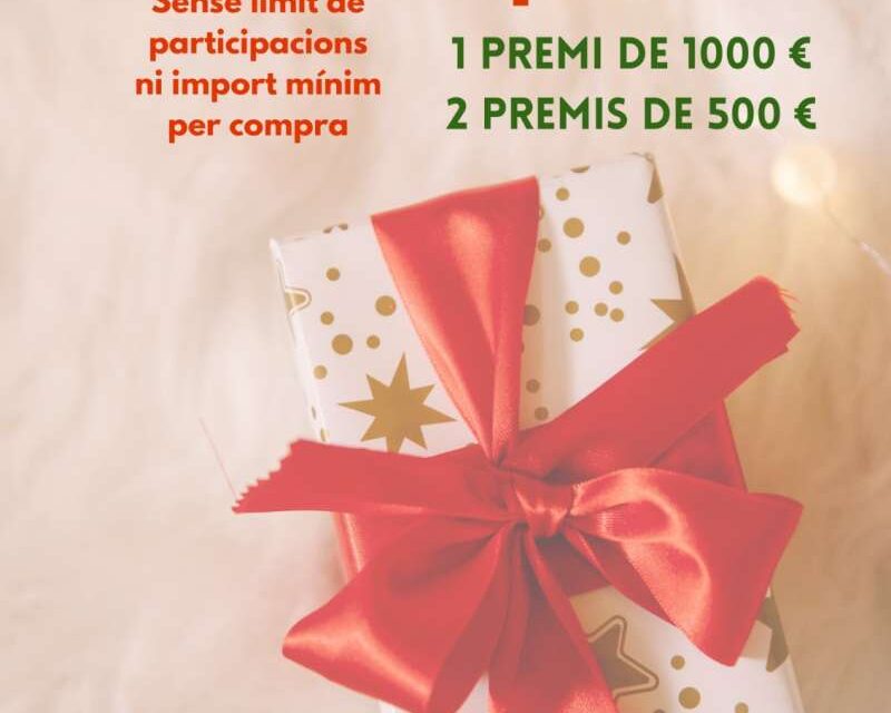 La campanya per a fomentar les compres nadalenques en el comerç d’Almenara començarà l’1 de desembre