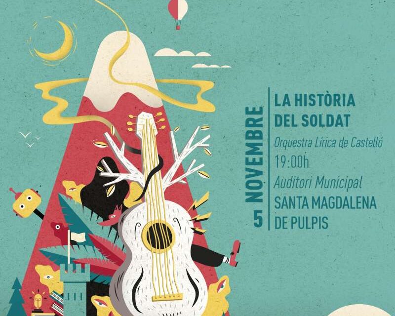 ‘La Història del soldat’ de l’Orquestra Lírica de Castelló arriba a Santa Magdalena