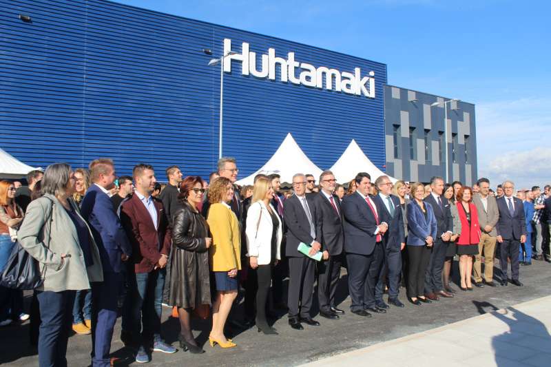 Huhtamaki aposta per la sostenibilitat amb la inauguració de les seues noves instalacions