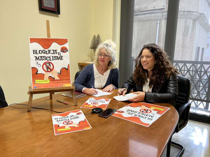 Borriana aborda la violència digital de gènere en la campanya del 25N amb el lema #Bloquejaelmasclisme