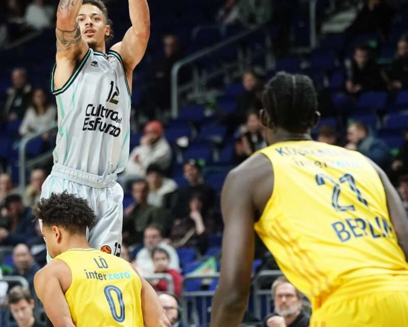 El València no es frena a Berlín i enllaça quart triomf en Eurolliga