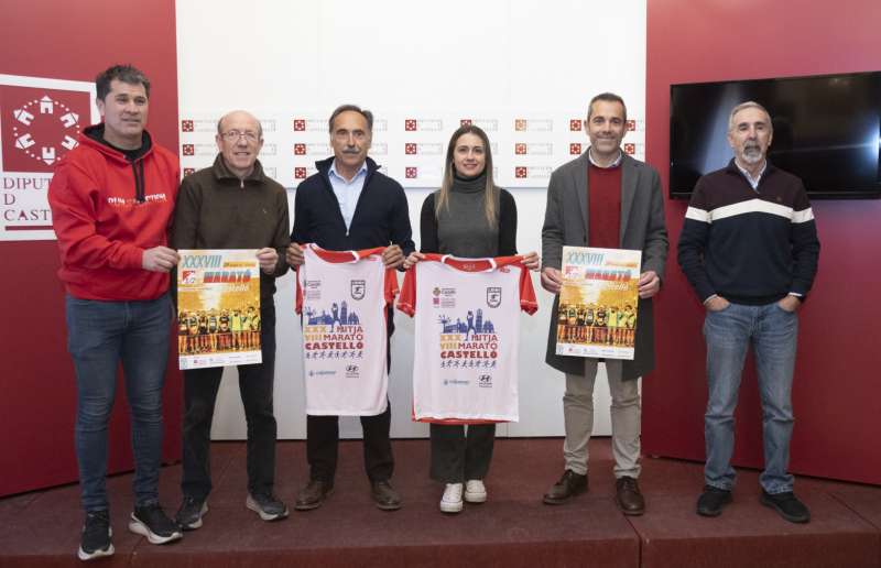 La Diputació acull la presentació de la 38 edició de la Mitja Marató de Castelló