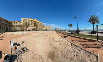 Alboraia inicia la construcció d’un nou parc infantil i d’una pista de petanca en Port Saplaya