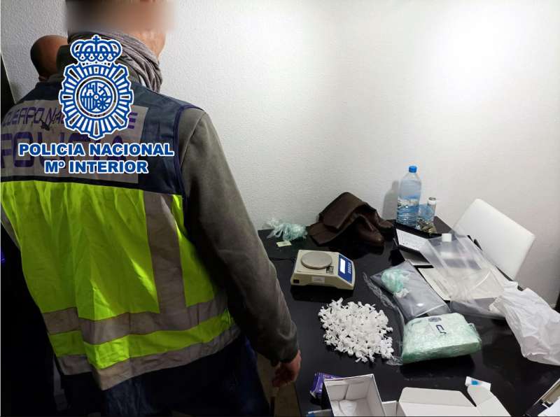 Desmantellen un narcopiso a Elx