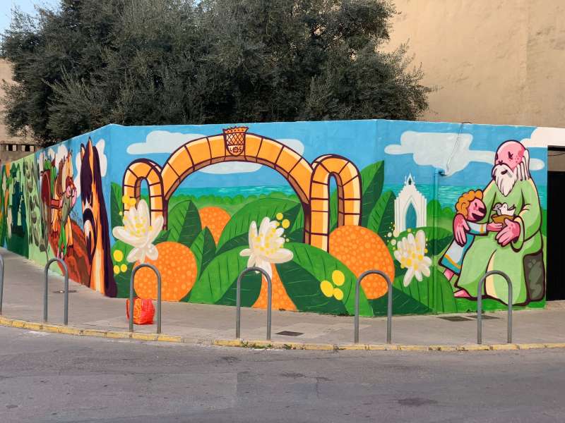 Nules fa visible la seua fira agrícola amb un mural