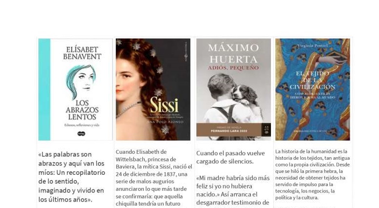 La Biblioteca de Catadau presenta les novetats literàries de principis de l’any 2023