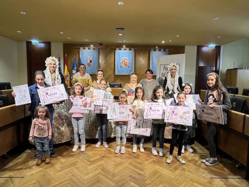 Borriana atorga els premis del concurs ‘Dibuixa les falles 2023’