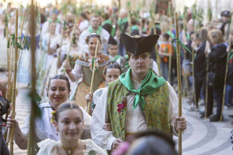Més de 170.000 castellonencs participen en la Romeria dels Canyes