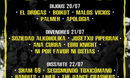 El festival de punk-rock del Grau de Castelló, Concerts del Pinar, mostra i posa a la venda el seu cartell per dies