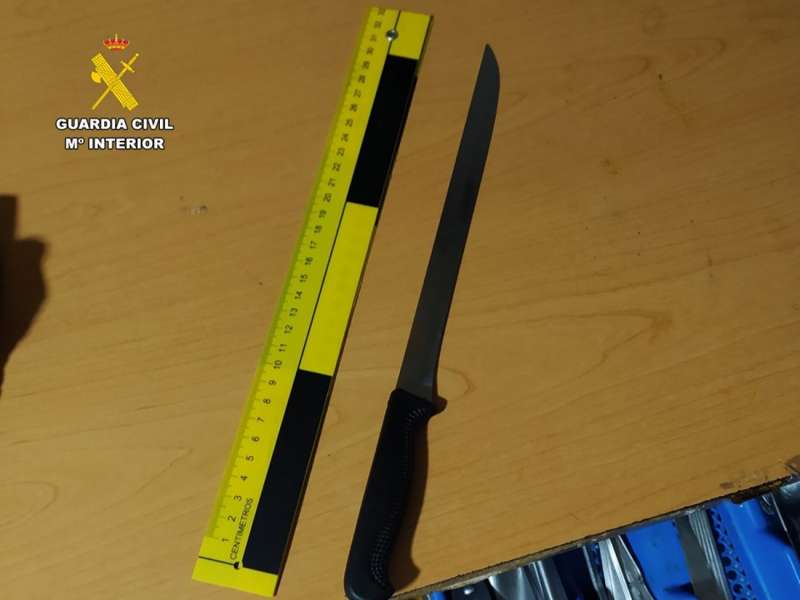 Detingut l’atracador del ganivet jamonero i la màscara d’Asp