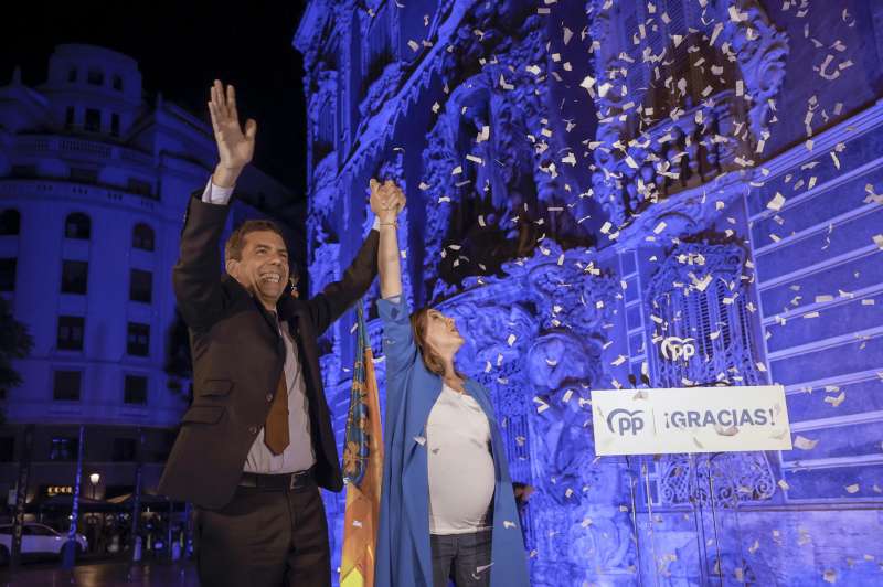 El Botànic, liquidat: La dreta governarà la Comunitat Valenciana amb majoria absoluta de PP i Vox (53) enfront de l’esquerra (46)