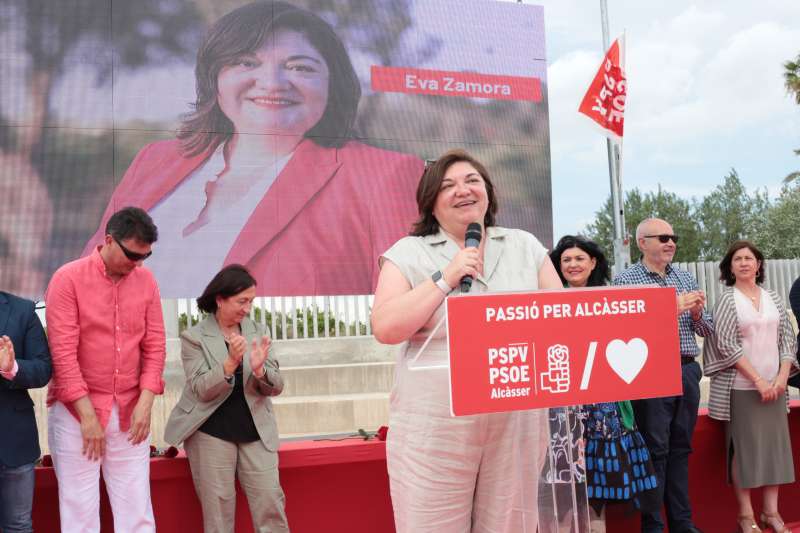 Eva Zamora (PSPV) presenta el seu projecte “per a continuar impulsant un Alcàsser amb futur”