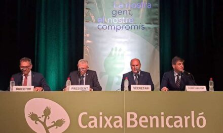 Caixa Benicarló registra un balanç de 388 milions d’euros en 2023