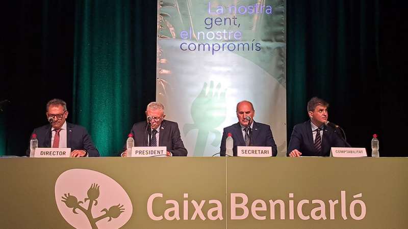 Caixa Benicarló registra un balanç de 388 milions d’euros en 2023