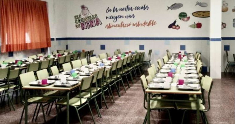 Preocupació en els col·legis valencians per la paralització dels serveis de menjador del pròxim curs
