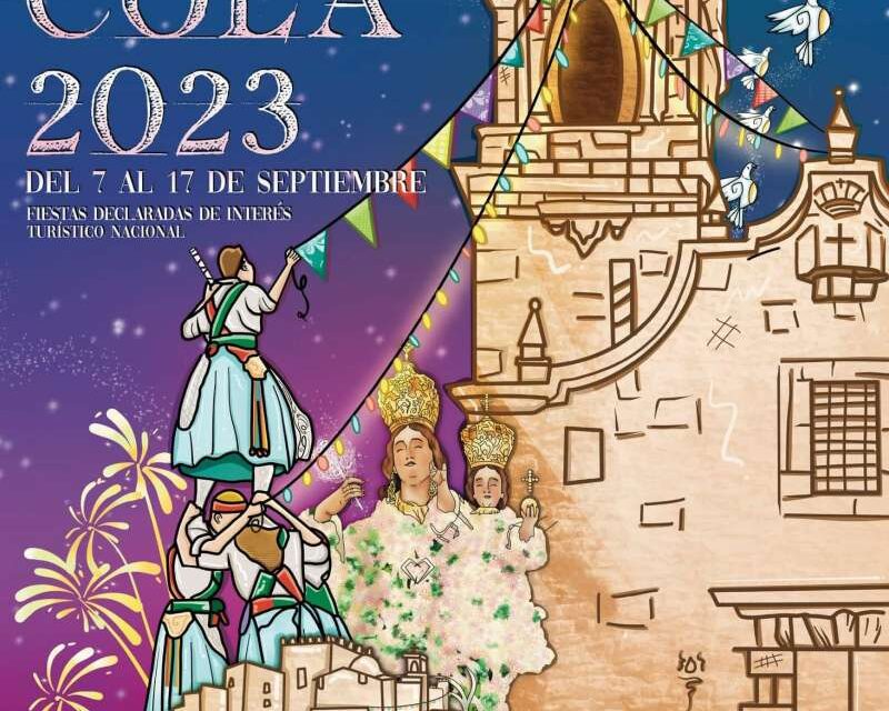 El disseny “Danses, Festa i Tradició”, de Joan Safont, serà cartell i portada del programa de Festes Patronals de Peníscola d’enguany