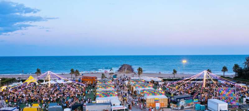 Solmarket s’inaugura al Puig amb el major espectacle de drons de la Comunitat Valenciana￼
