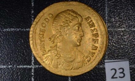 Restaurades 53 monedes d’or romanes del segle IV i V d. C. trobades en la mar de Xàbia￼