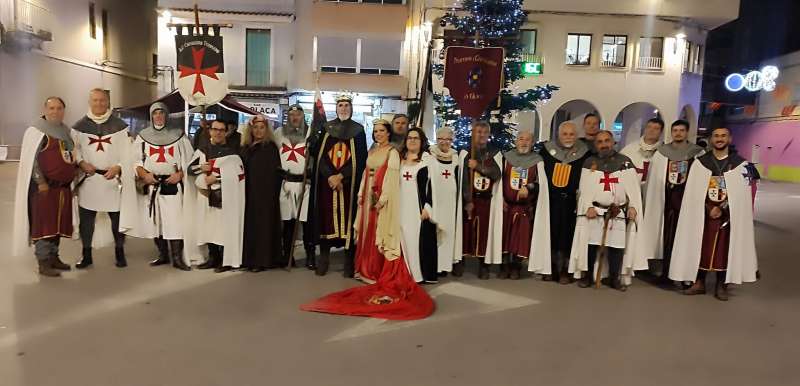 L’assocació Cavallers Templers de Castelló rendirà homenatge al rei Jaume I el divendres 8 de setembre