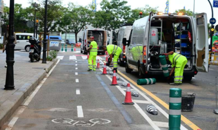 L’Ajuntament de València transforma part de José Alabarta en cicle carrer “per a evitar col·lapses a Sant Isidre”￼