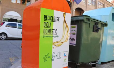 L’Ajuntament de Llíria instal·la depòsits de recollida d’oli domèstic usat en 22 punts del municipi￼