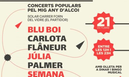 Organitzen el ‘Wow! Festival’: un mig any alternatiu a Alcoi amb concerts, bingo musical i olleta popular￼