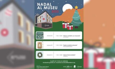 Benidorm programa tres tallers d’artesania nadalenca en el Museu Boca del Calvari￼