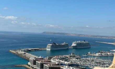 Alacant signa un altre any rècord de creuers amb 84 escales i quasi 200.000 passatgers