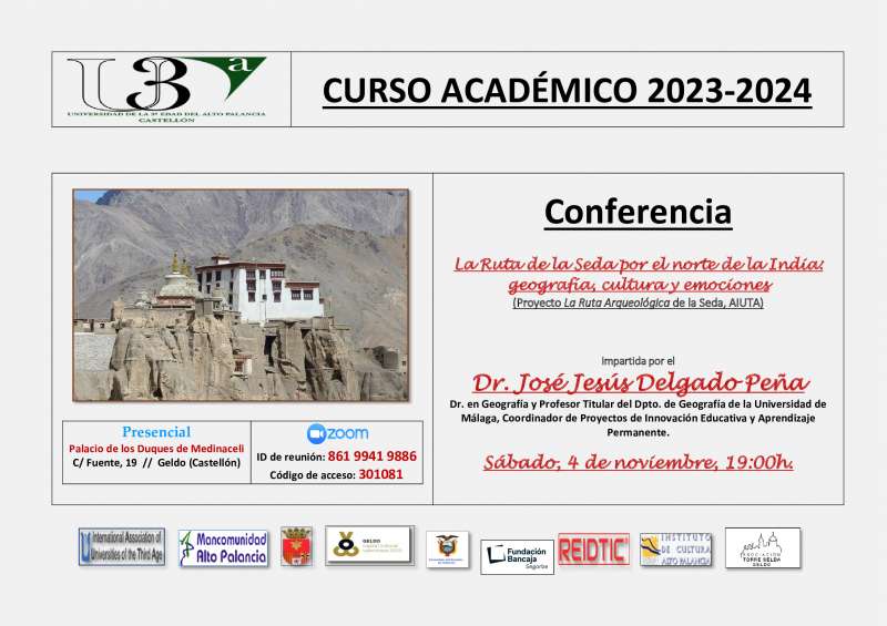 Conferència a Geldo sobre la ruta de la seda￼