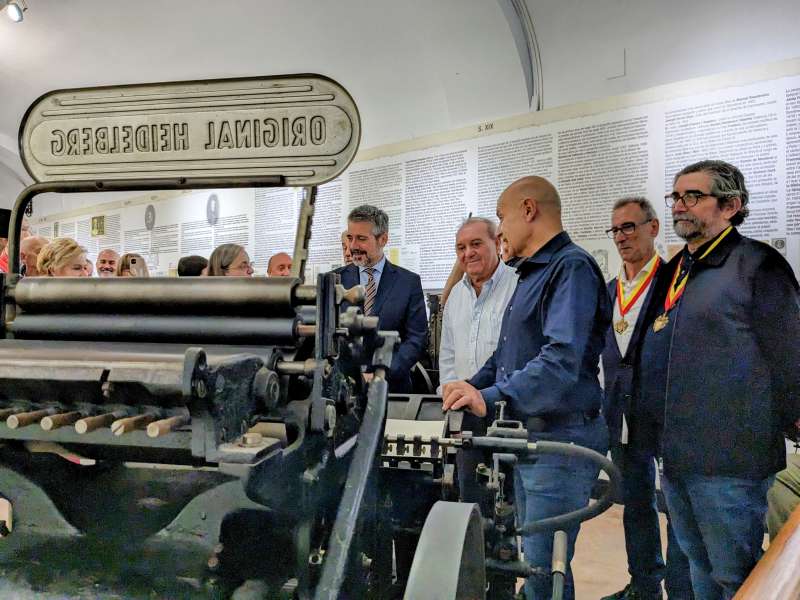 Reivindicació del dret a publicar sense censura en el Dia de la Impremta al Puig￼