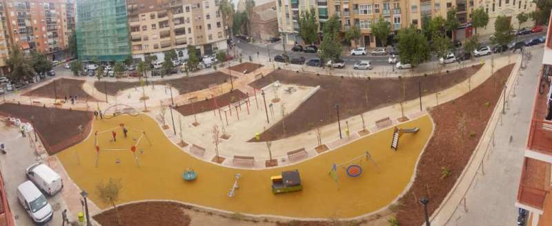 L’Ajuntament de València obri un nou jardí en Camins al Grau￼