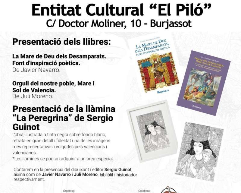 Acte lliterari en honor a la Mare de Deu dels Desamparats en Burjassot￼