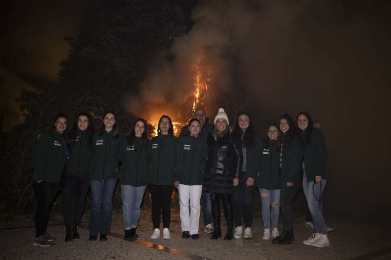 Marta Barrachina reafirma la seua aposta per preservar la cultura i les tradicions com les festes de Sant Antoni que se celebren a la província￼