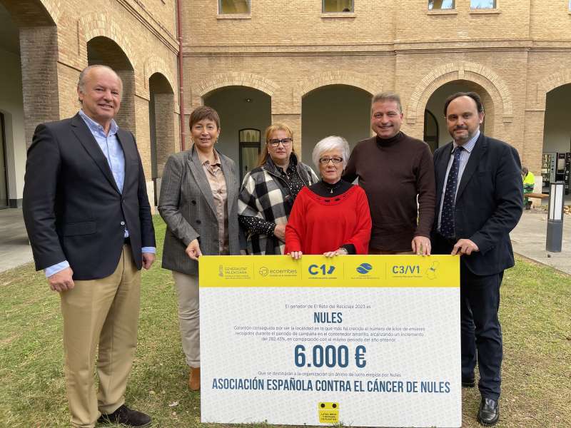 Nules ha estat premiat per ser la població que més ha reciclat l’any 2023￼